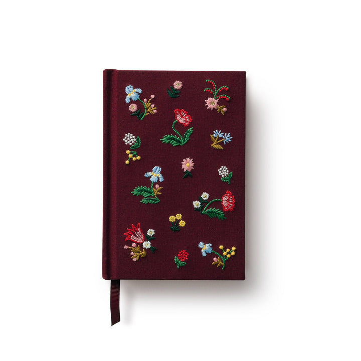 Gracie Mini Embroidered Journal - Merry PigletsRifle Paper Co.