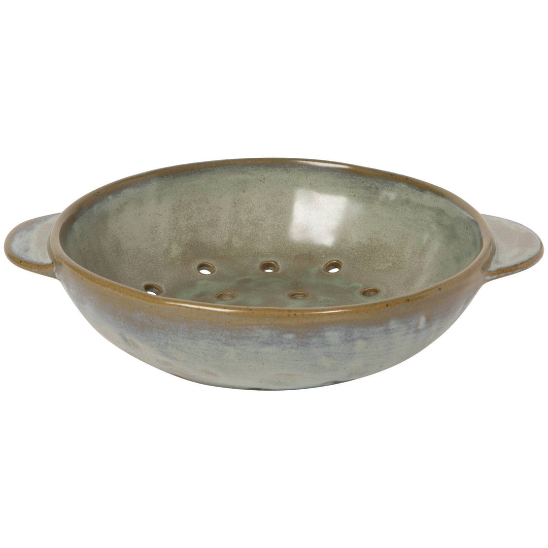 Gray Stoneware Fruit Bowl - Merry PigletsDanica Heirloom