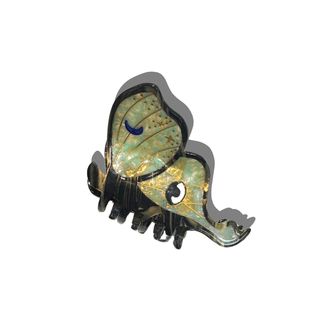 Green Luna Moth Claw Hair Clip - Merry PigletsSolar Eclipse