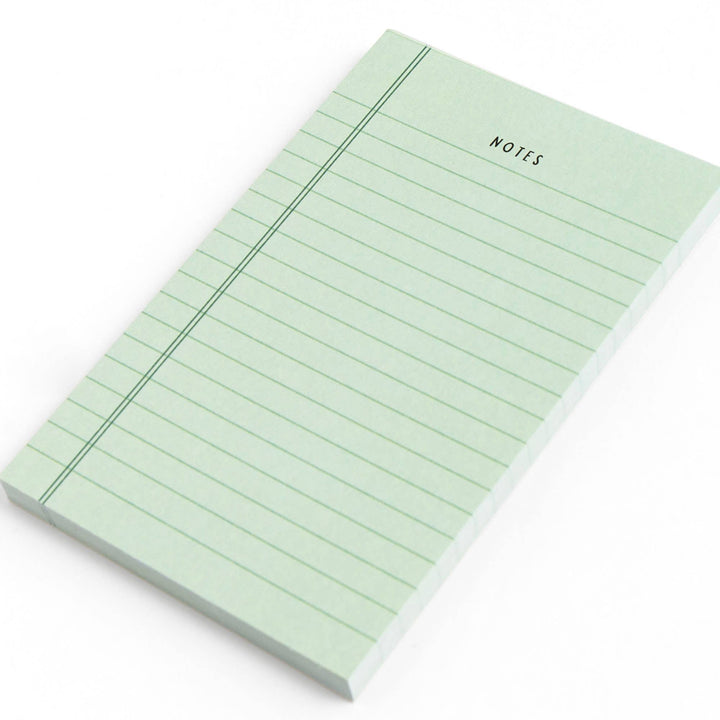 Green Notes Notepad - Merry PigletsPippi Post
