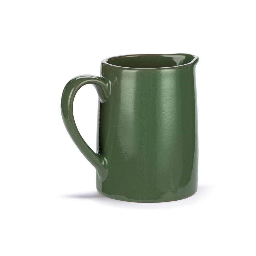 Green Pressed Floral Mini Pitcher - Merry PigletsDEMDACO