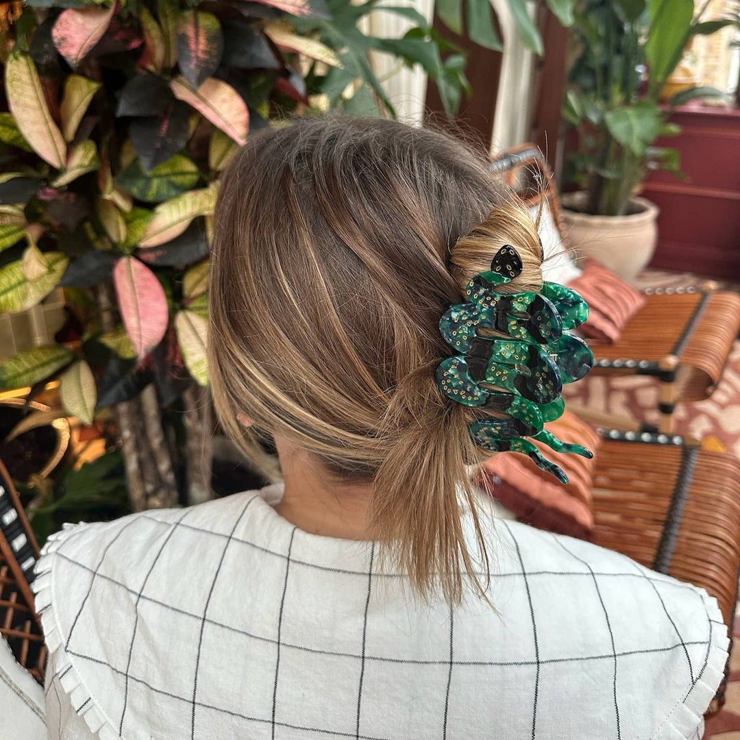 Green Snake Claw Hair Clip - Merry PigletsSolar Eclipse