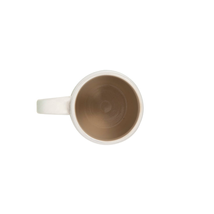 Grooved Stoneware Mug