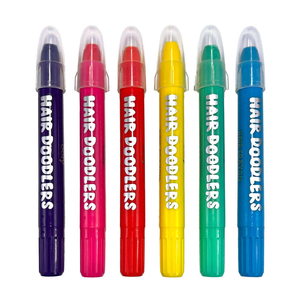 Hair Doodlers Crayon Set - Merry PigletsOOLY