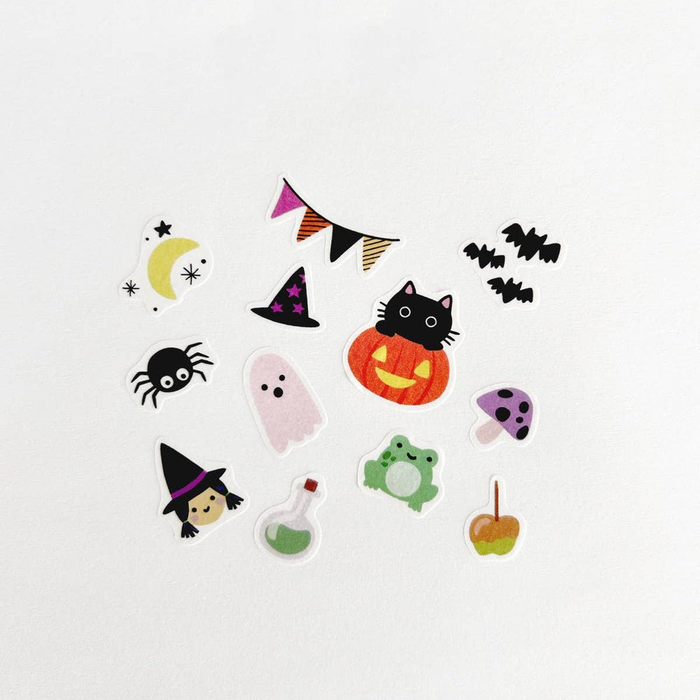 Halloween Jumble Washi Stickers - Merry PigletsGirl of All Work