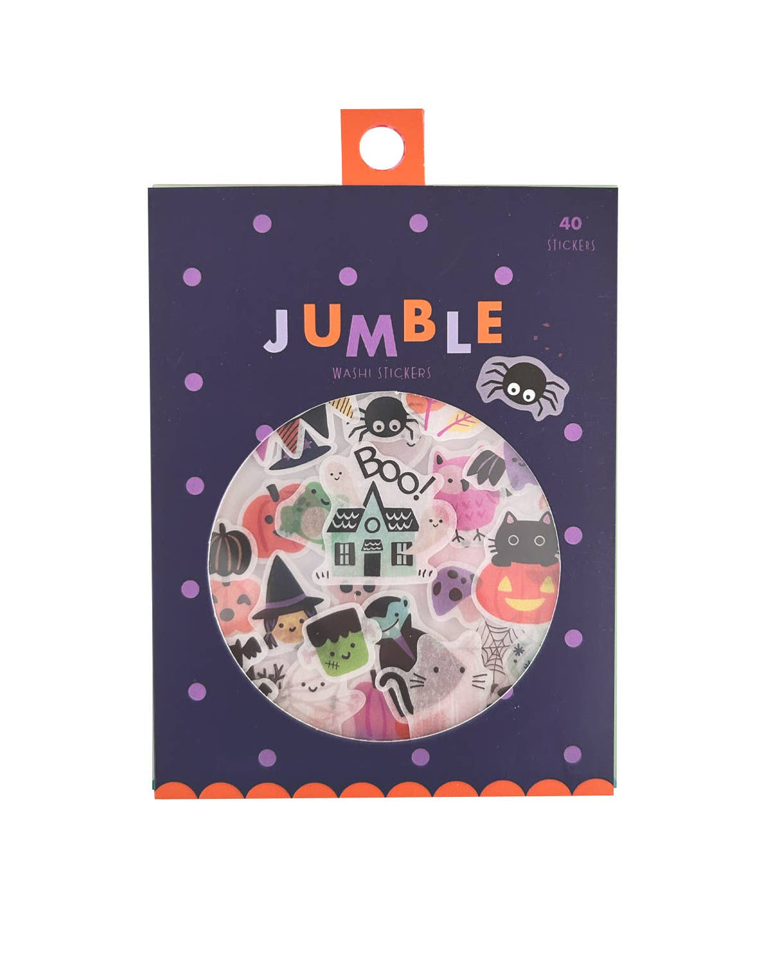 Halloween Jumble Washi Stickers - Merry PigletsGirl of All Work