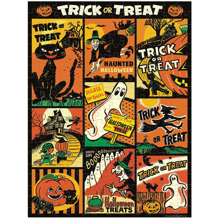 Halloween Mini Puzzle - Merry PigletsCavallini Papers & Co.