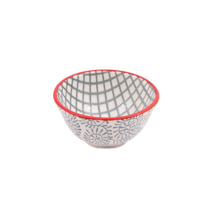 Hand Stamped Pinch Pot - Merry PigletsCreative Co - Op