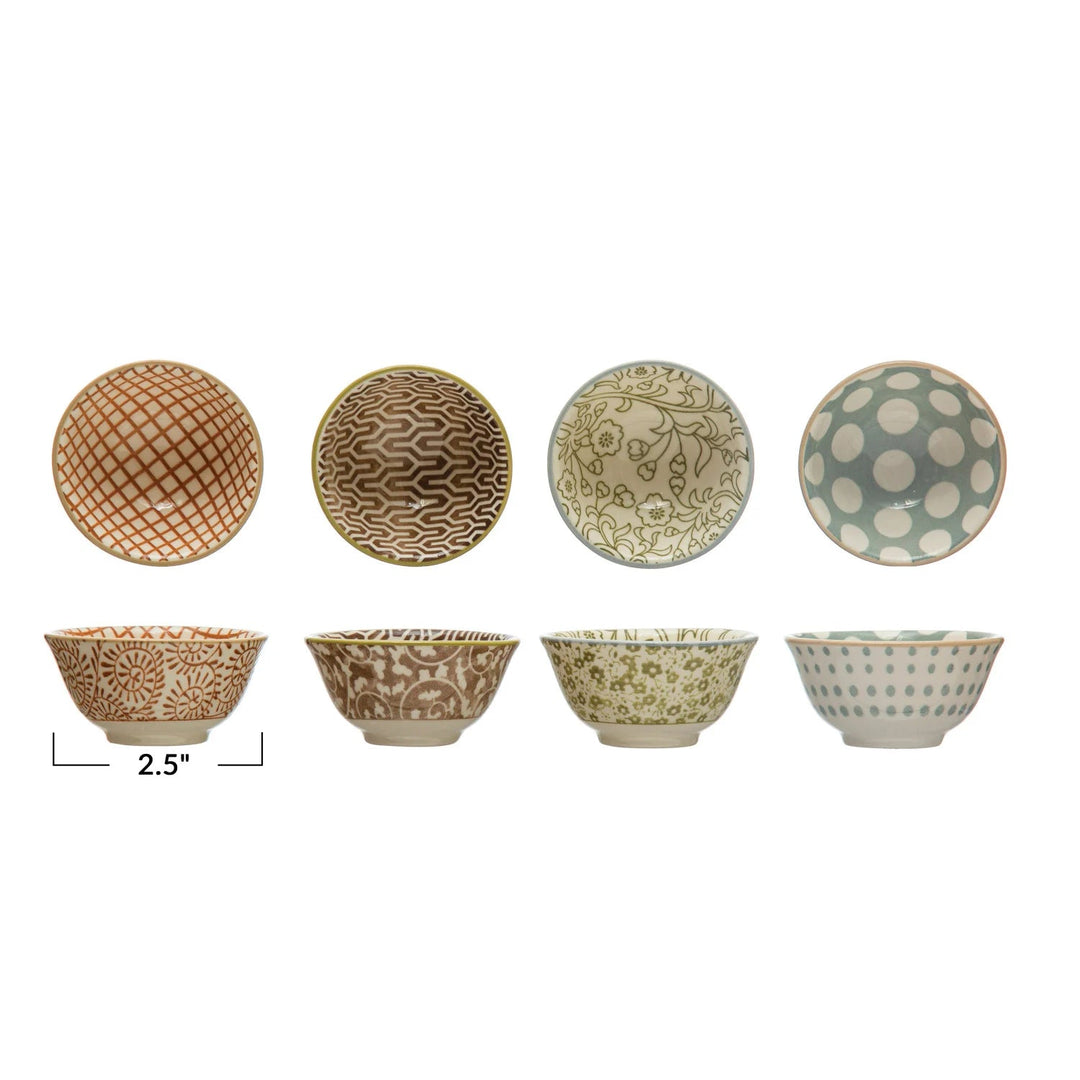 Hand Stamped Pinch Pot - Merry PigletsCreative Co-Op