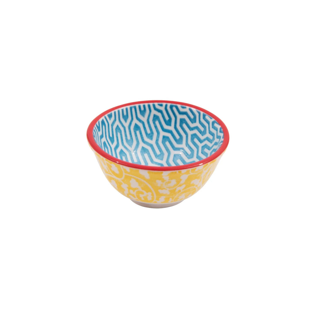 Hand Stamped Pinch Pot - Merry PigletsCreative Co - Op