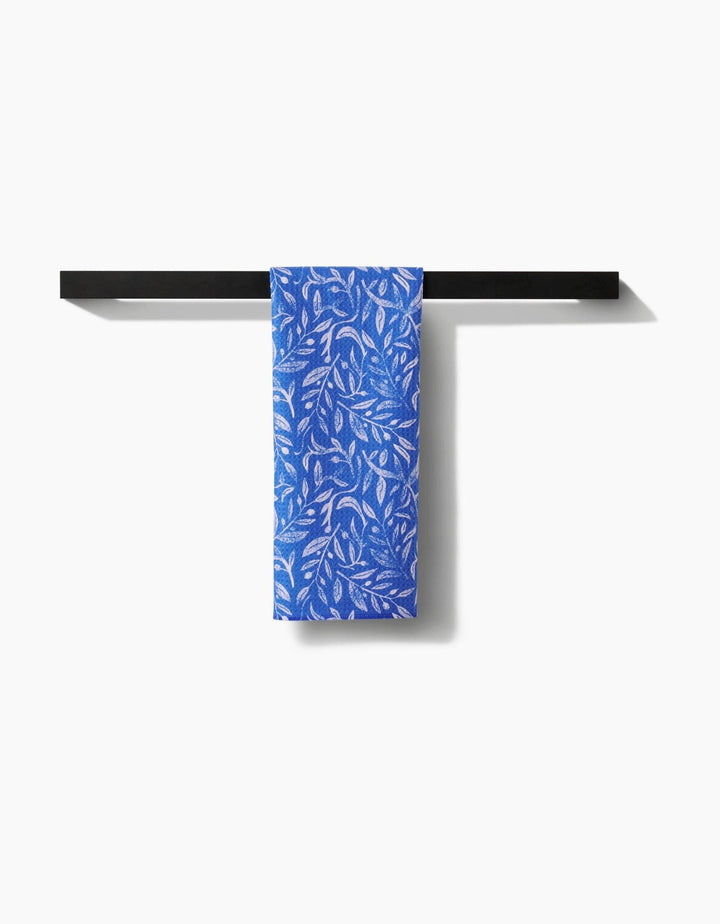 Hanukkah Leaves White - Merry PigletsGeometry
