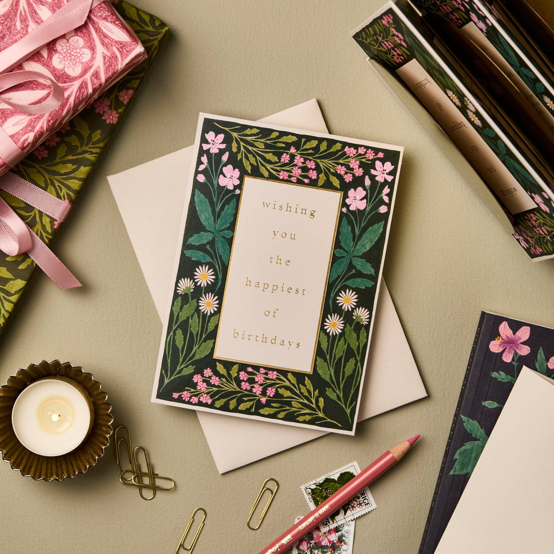 Happiest of Birthdays Greeting Card - Merry PigletsWanderlust Paper Co