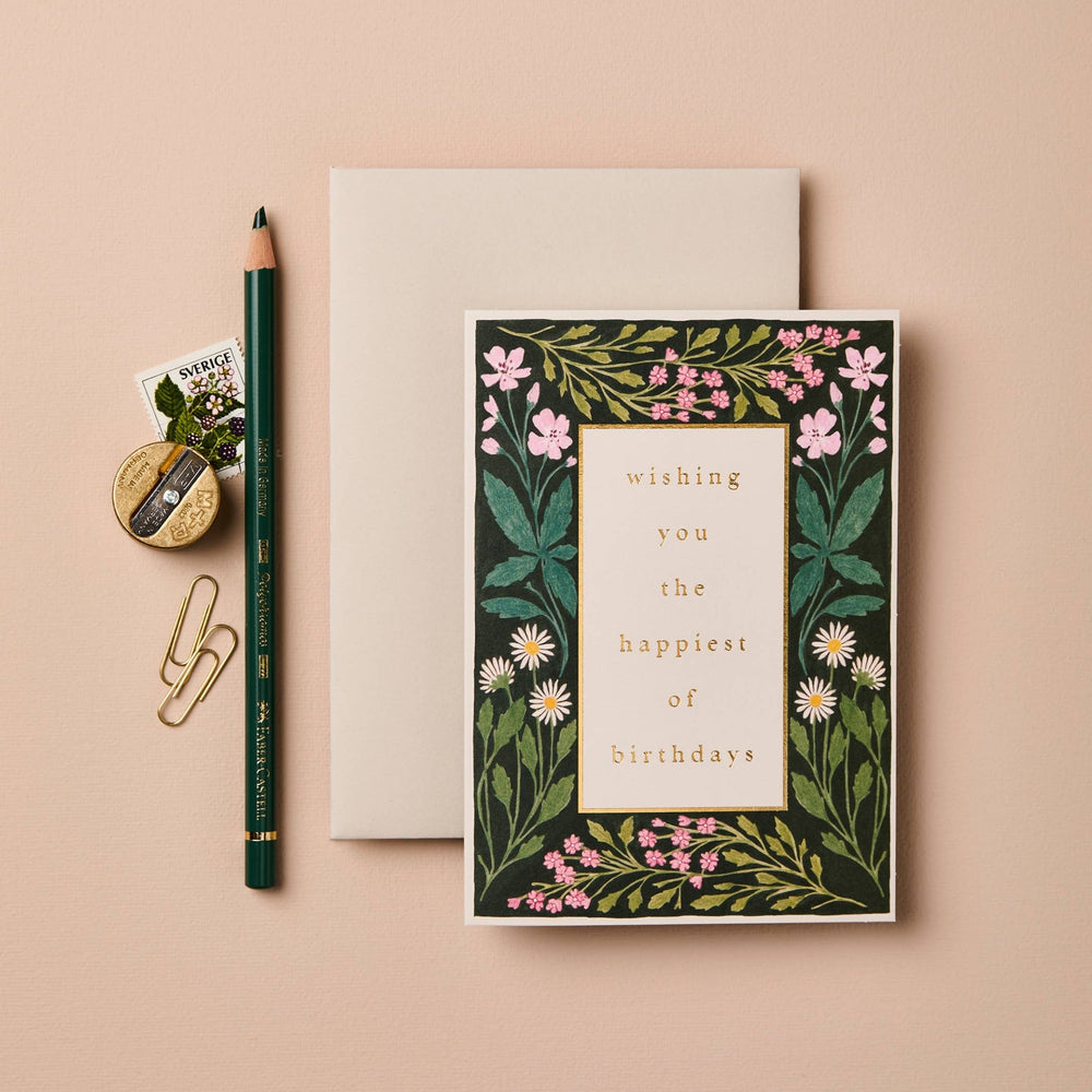 Happiest of Birthdays Greeting Card - Merry PigletsWanderlust Paper Co