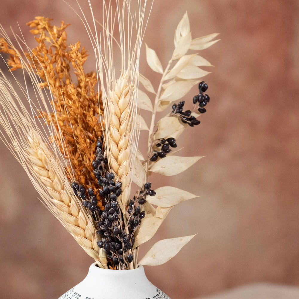 Harvest Grains Mini Dried Bouquet - Merry PigletsAndaluca