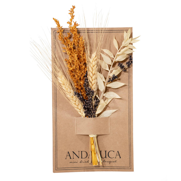 Harvest Grains Mini Dried Bouquet - Merry PigletsAndaluca
