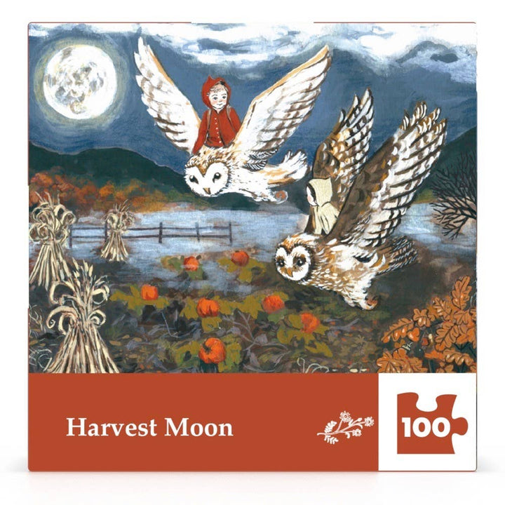 Harvest Moon 100 Piece Mini Puzzle - Merry PigletsNew York Puzzle Company