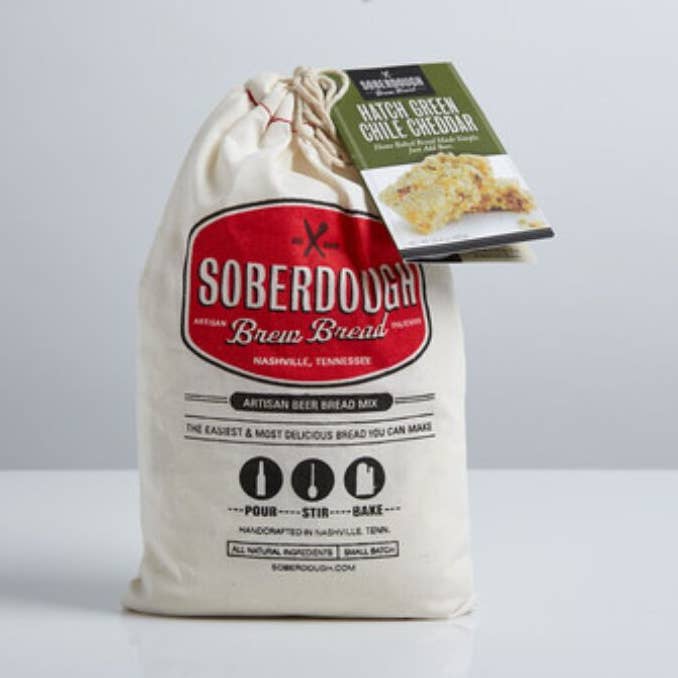 Hatch Green Chile Cheddar Beer Bread Mix - Merry PigletsSoberdough