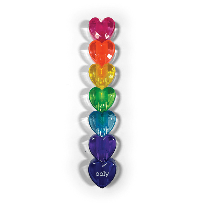 Heart Stacking Highlighters - Merry PigletsOOLY