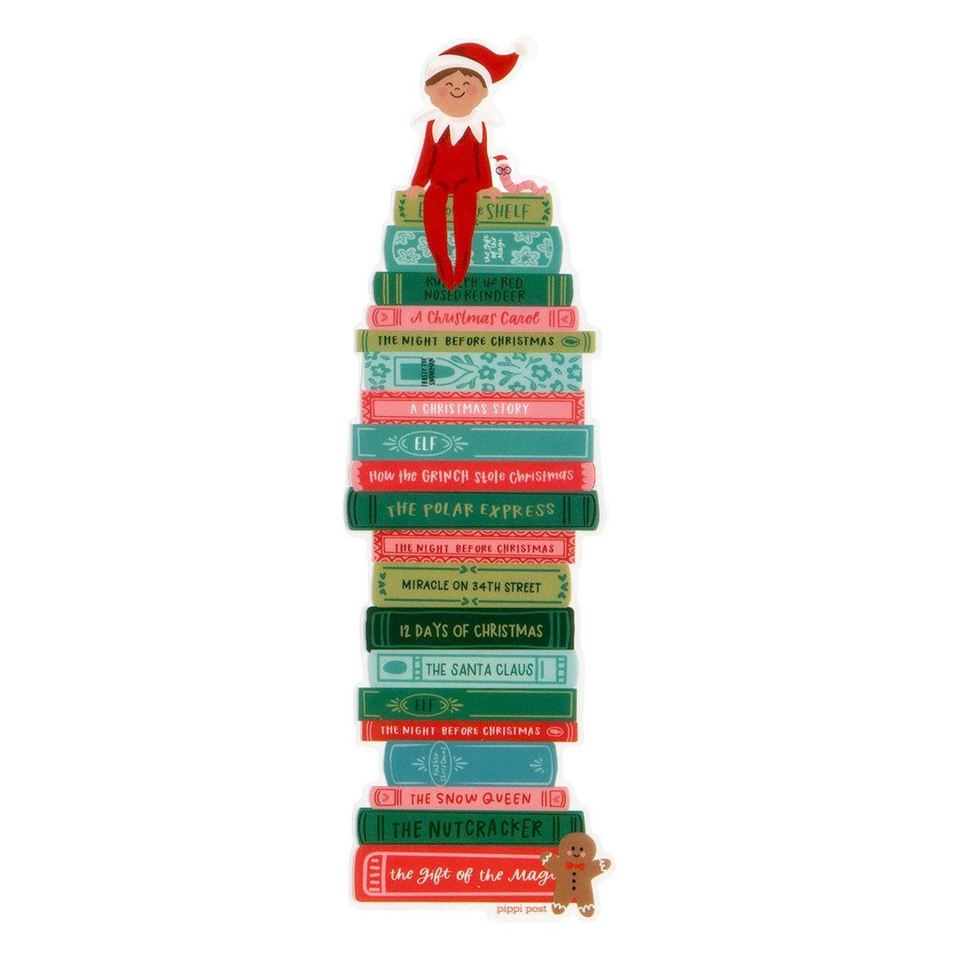 Holiday Book Bookmark - Merry PigletsPippi Post