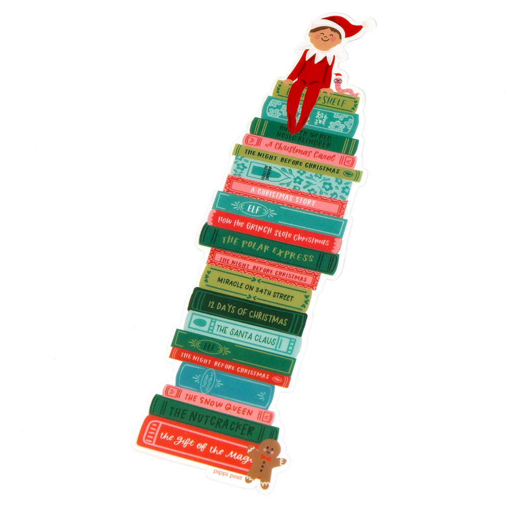 Holiday Book Bookmark - Merry PigletsPippi Post