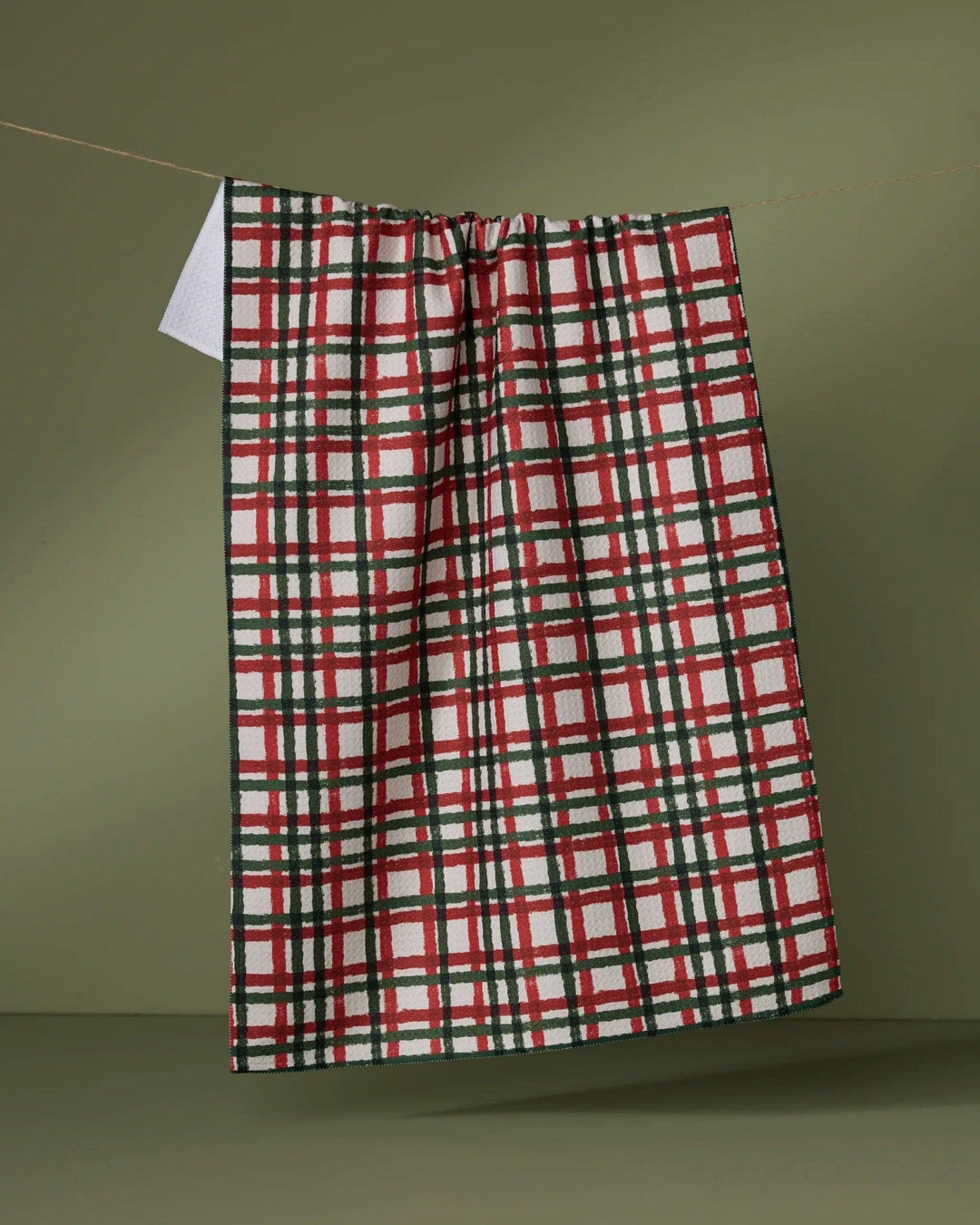 Holiday Charm Tea Towel - Merry PigletsGeometry