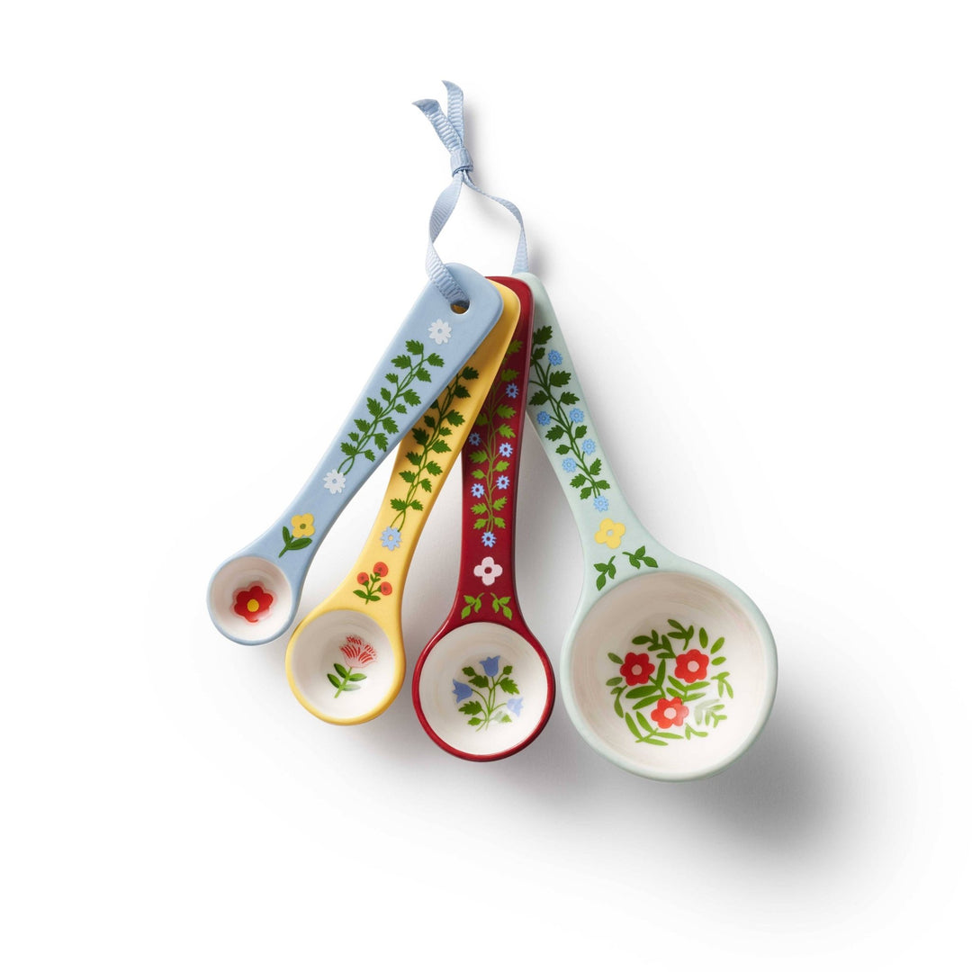 Home Sweet Home Porcelain Measuring Spoons - Merry PigletsRifle Paper Co.