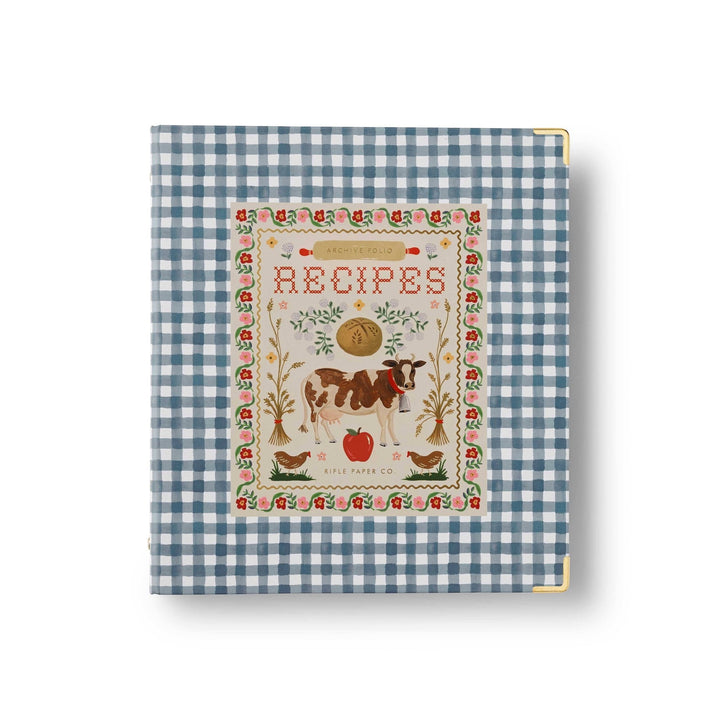 Home Sweet Home Recipe Binder - Merry PigletsRifle Paper Co.