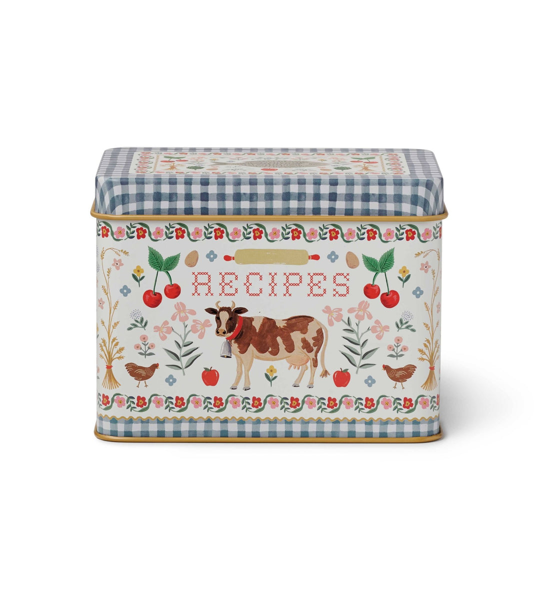 Home Sweet Home Recipe Tin - Merry PigletsRifle Paper Co.