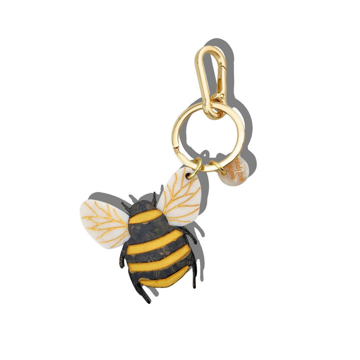 Honey Bee Bag Charm + Keychain - Merry PigletsSolar Eclipse