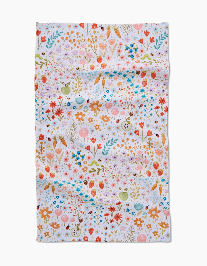 Honeybee Heaven Tea Towel - Merry PigletsGeometry
