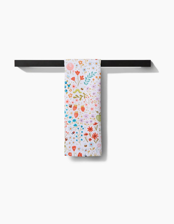 Honeybee Heaven Tea Towel - Merry PigletsGeometry