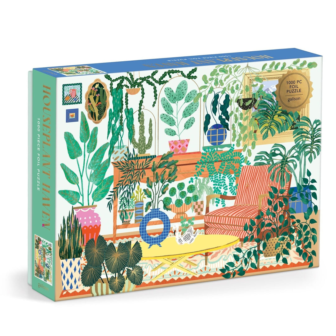 Houseplant Haven 1000 Piece Puzzle - Merry PigletsGalison