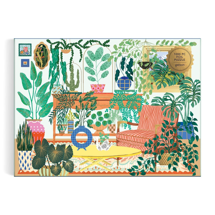 Houseplant Haven 1000 Piece Puzzle - Merry PigletsGalison