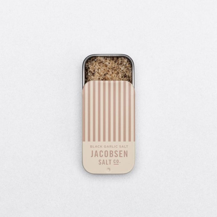 Infused Black Garlic Sea Salt - Merry PigletsJacobsen Salt Co.