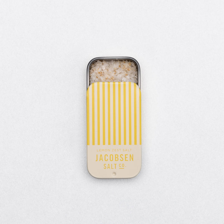 Infused Lemon Zest Sea Salt - Merry PigletsJacobsen Salt Co.
