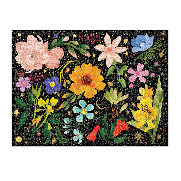 Intergalactic Flora 1000 Piece Puzzle - Merry Piglets