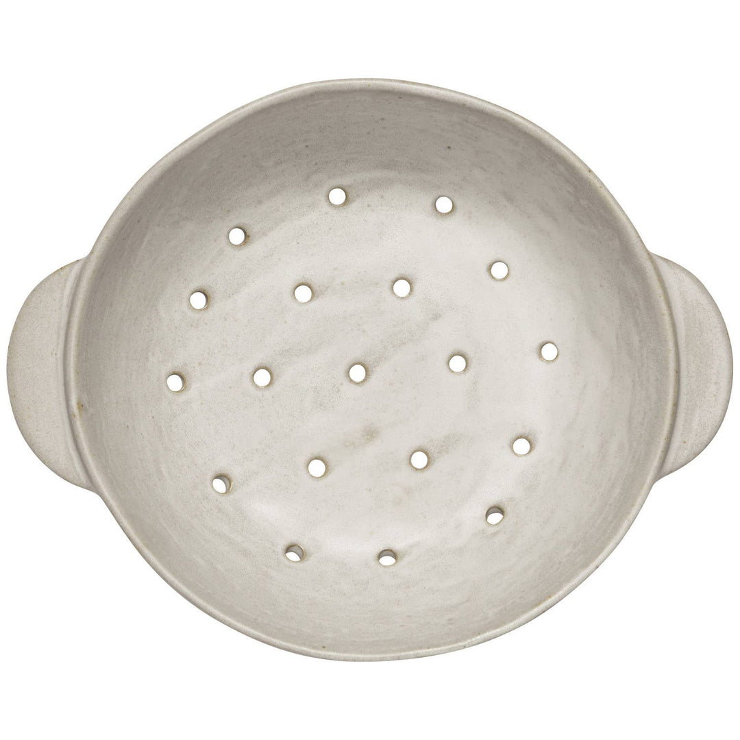 Ivory Stoneware Fruit Bowl - Merry PigletsDanica Heirloom