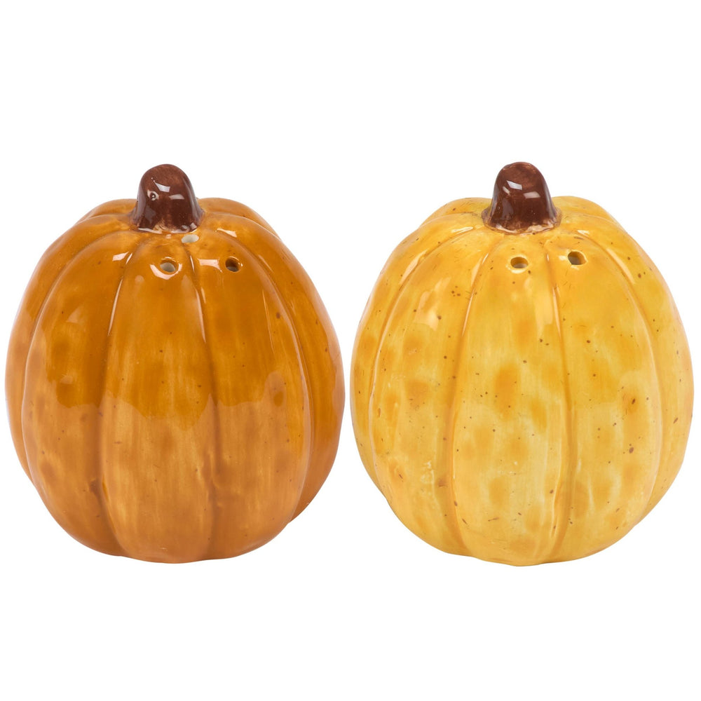 Jack - O - Lantern Salt & Pepper Set - Merry PigletsPrimitives by Kathy