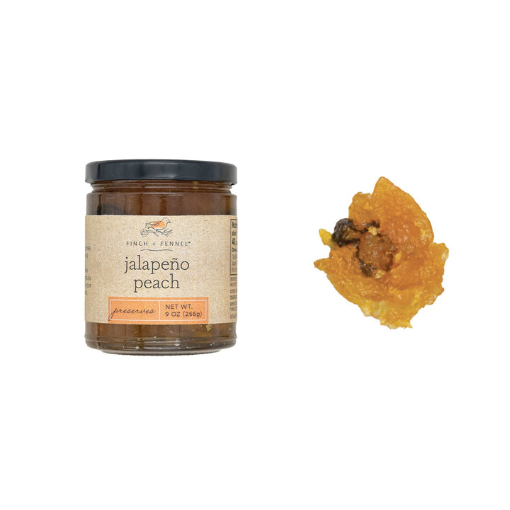 Jalapeno Peach Preserves - Merry PigletsFinch & Fennel