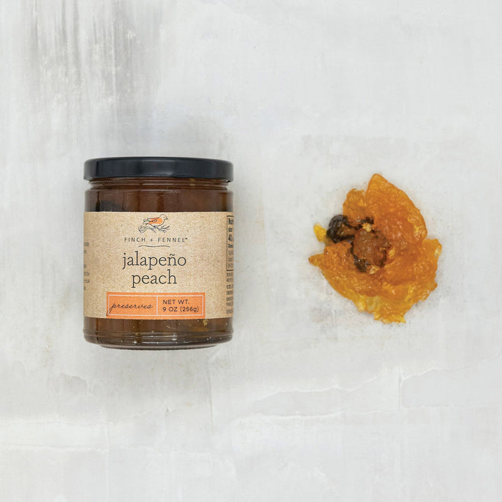 Jalapeno Peach Preserves - Merry PigletsFinch & Fennel