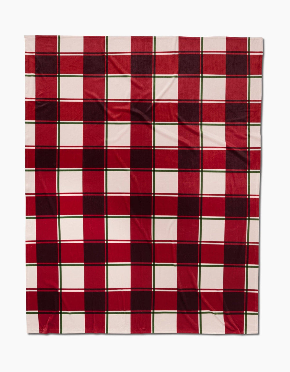 Jingle Plaid Butter Blanket - Merry PigletsGeometry