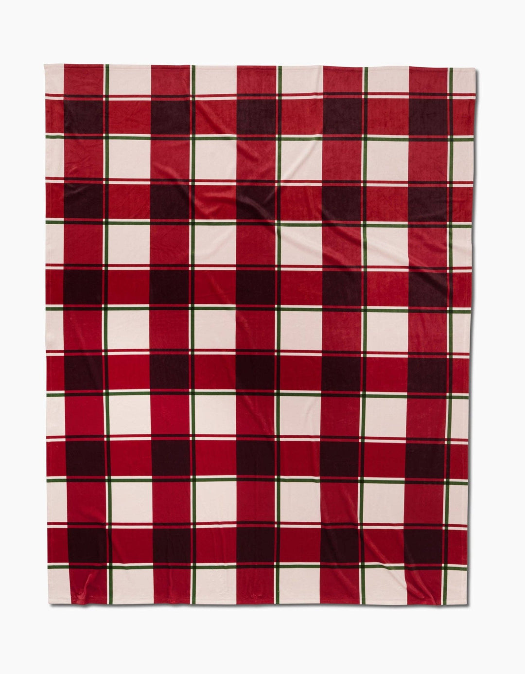 Jingle Plaid Butter Blanket - Merry PigletsGeometry