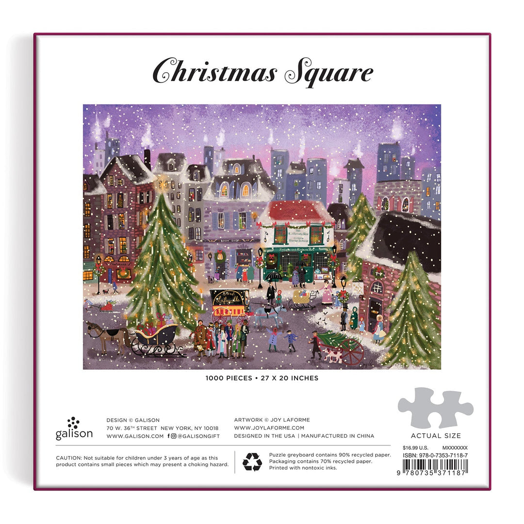 Christmas Square 1000 Piece Puzzle