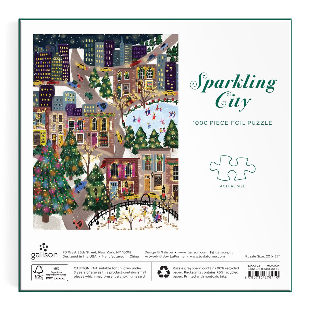 Sparkling City 1000 Piece Puzzle