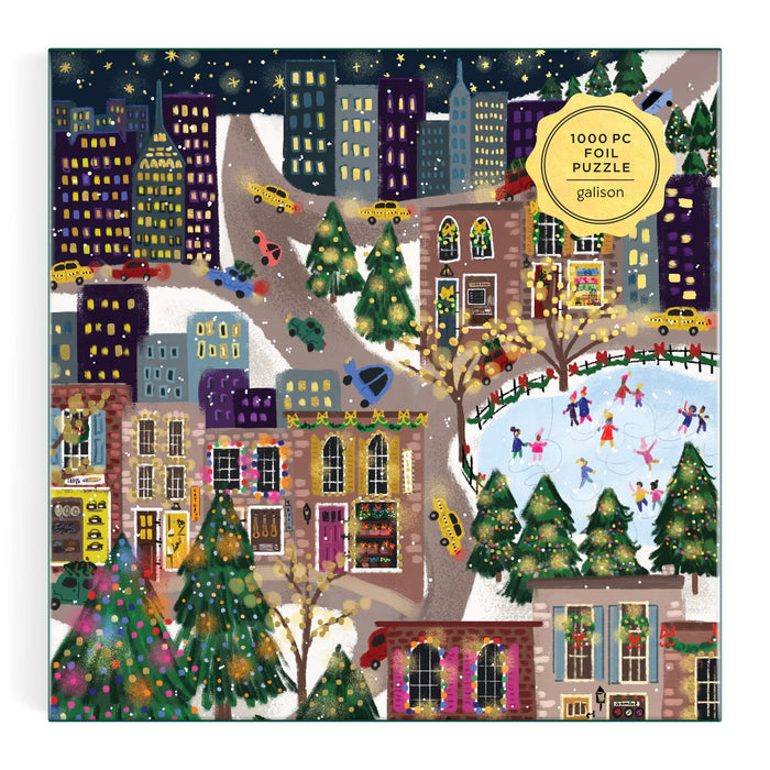 Sparkling City Puzzle - Merry Piglets