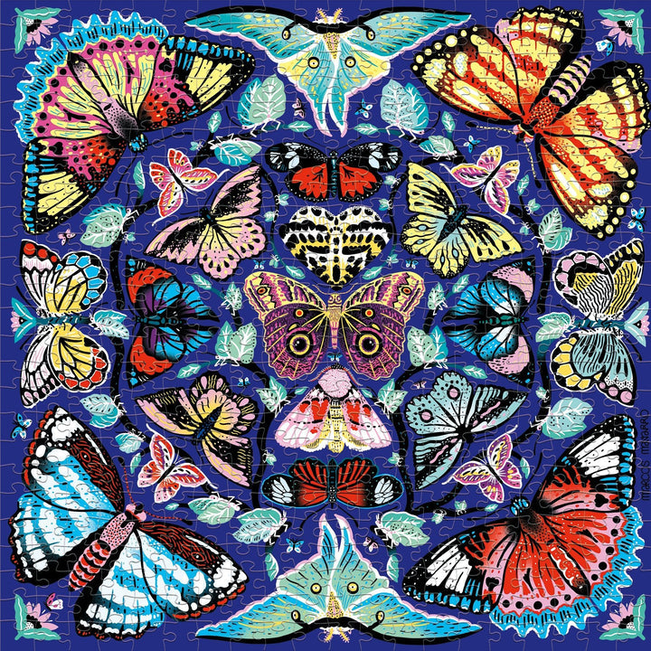 Kaleido Butterflies 500 Piece Puzzle