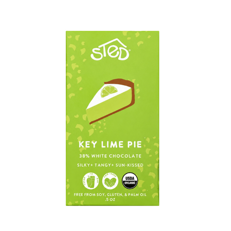 Key Lime Pie Mini Chocolate Bar - Merry PigletsSted Foods