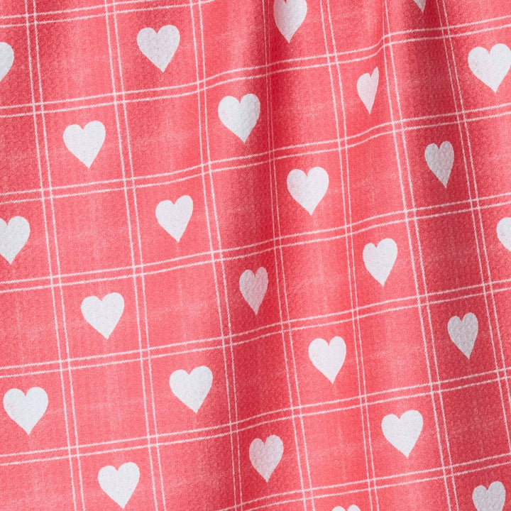 Kind Spirit Red Tea Towel - Merry PigletsGeometry