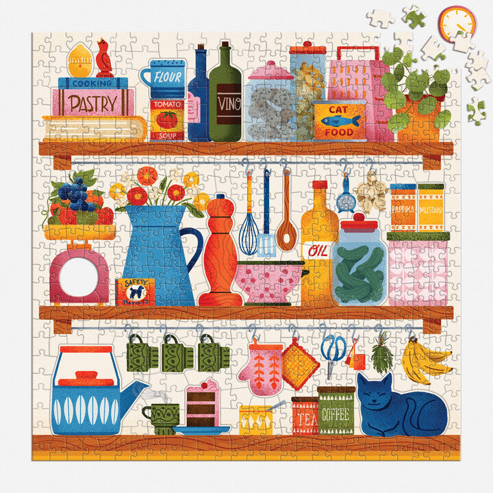 Kitchen Essentials 500 Piece Puzzle - Merry Piglets