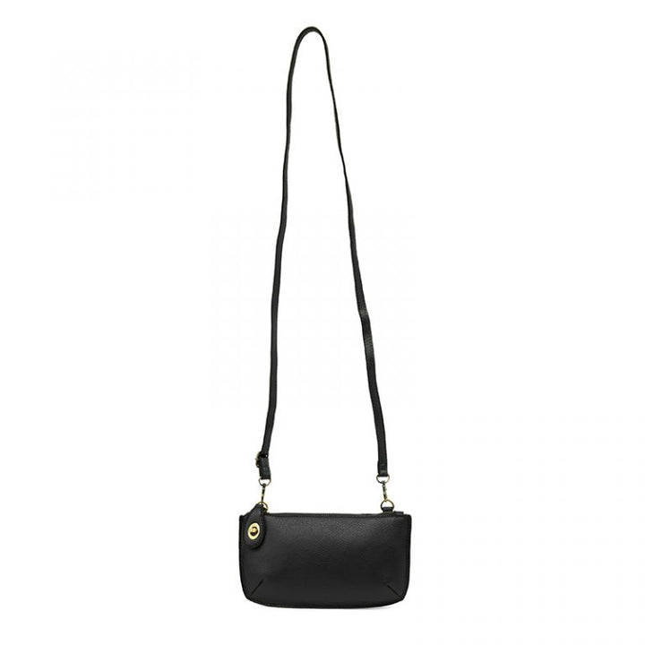 Crossbody Wristlet Clutch Black